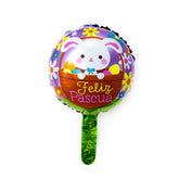 GLOBO METALICO FELIZ PASCUA